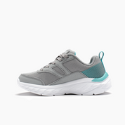 Skechers para niña gris deportivo