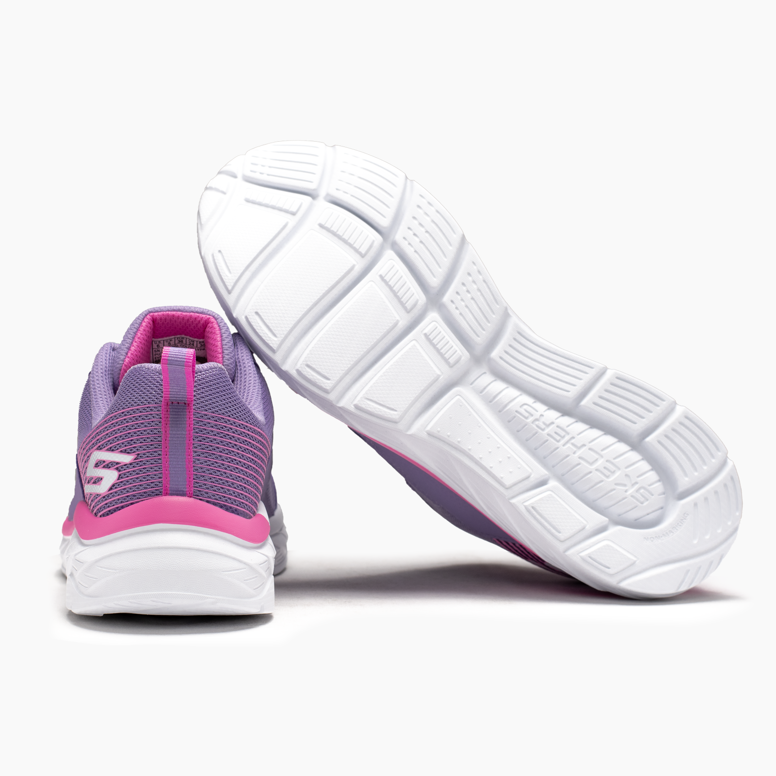 Skechers para mujer rosa lavanda deportivo