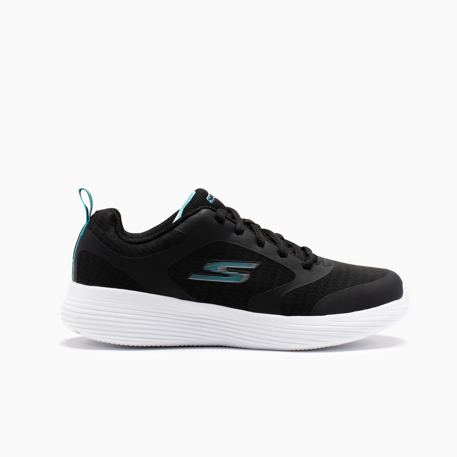 Skechers para niña negro deportivo