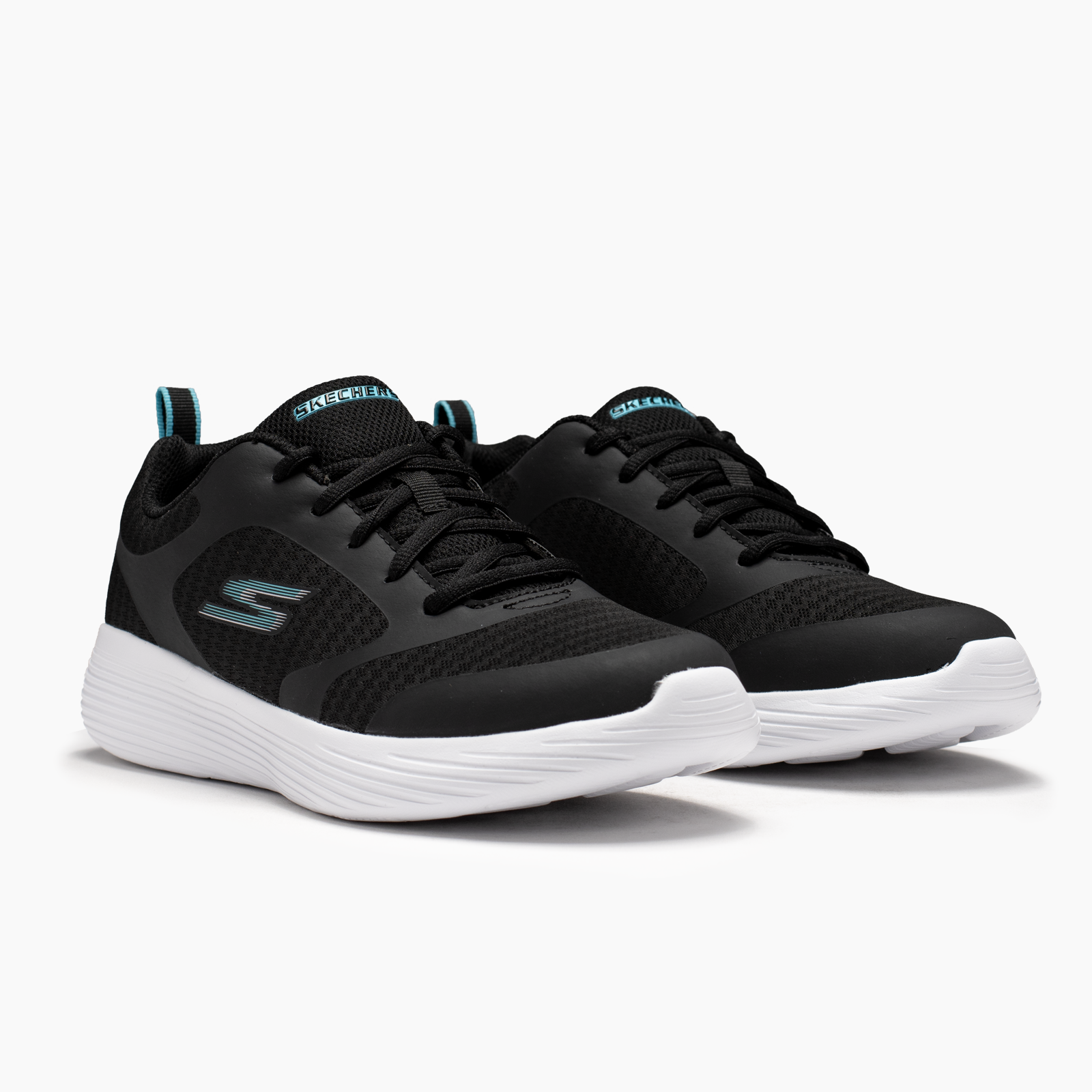 SKECHERS GO RUN 303561LBKBL - MUJER JR