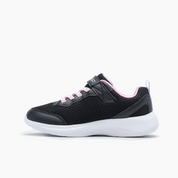 Skechers para niña negro deportivo