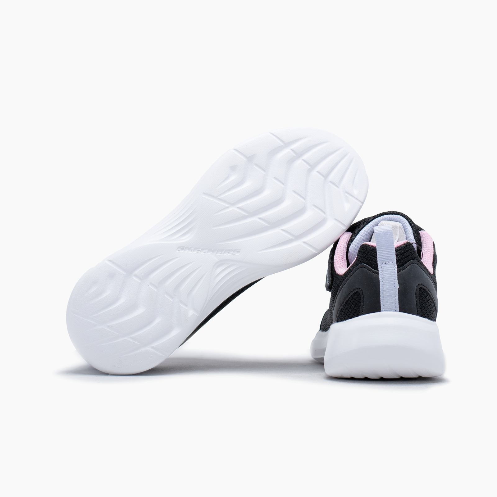 Skechers para niña negro deportivo