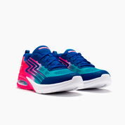 SKECHERS MICROSPEC MAX 303617LHPBL - NIÑA