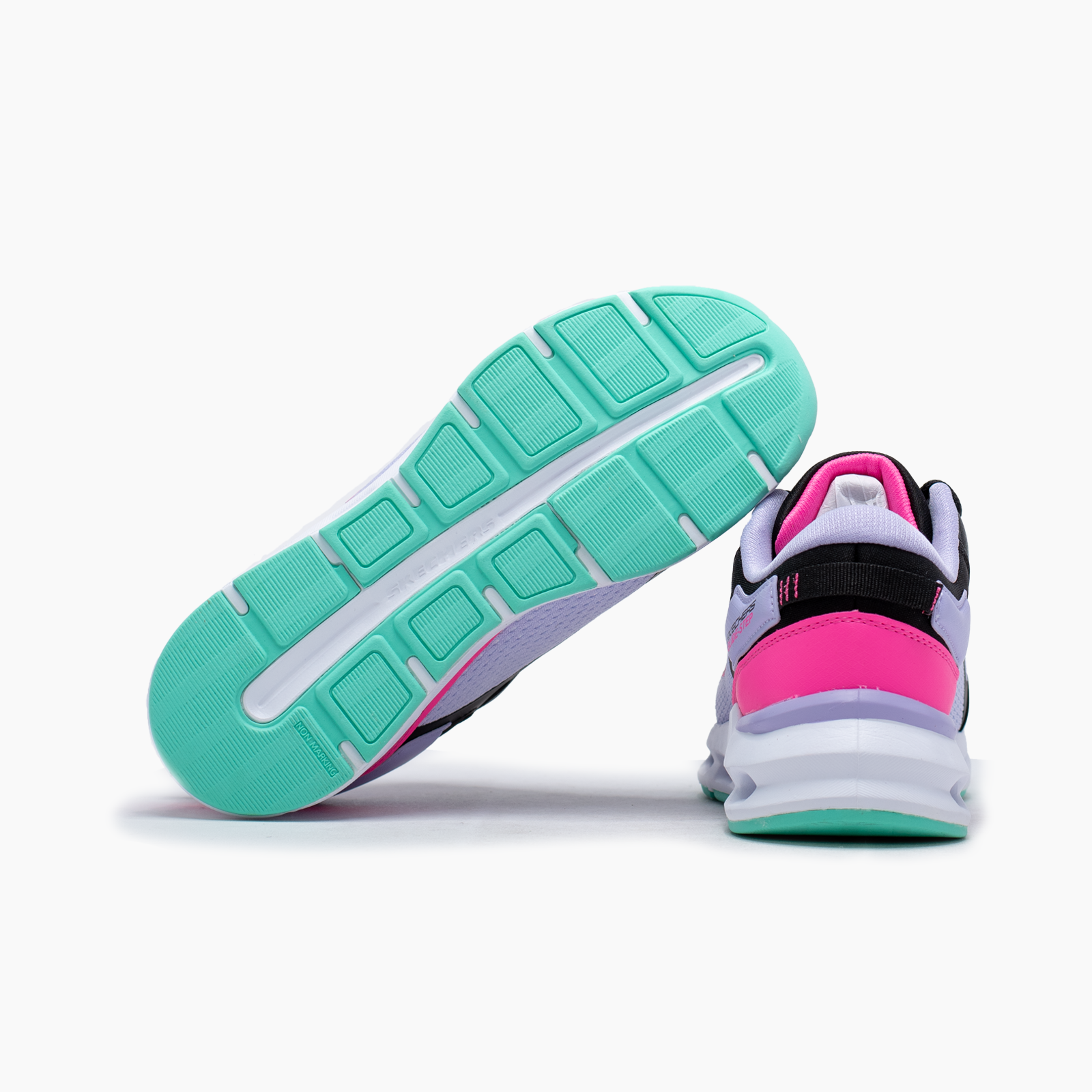 Skechers para niña multicolor deportivo 