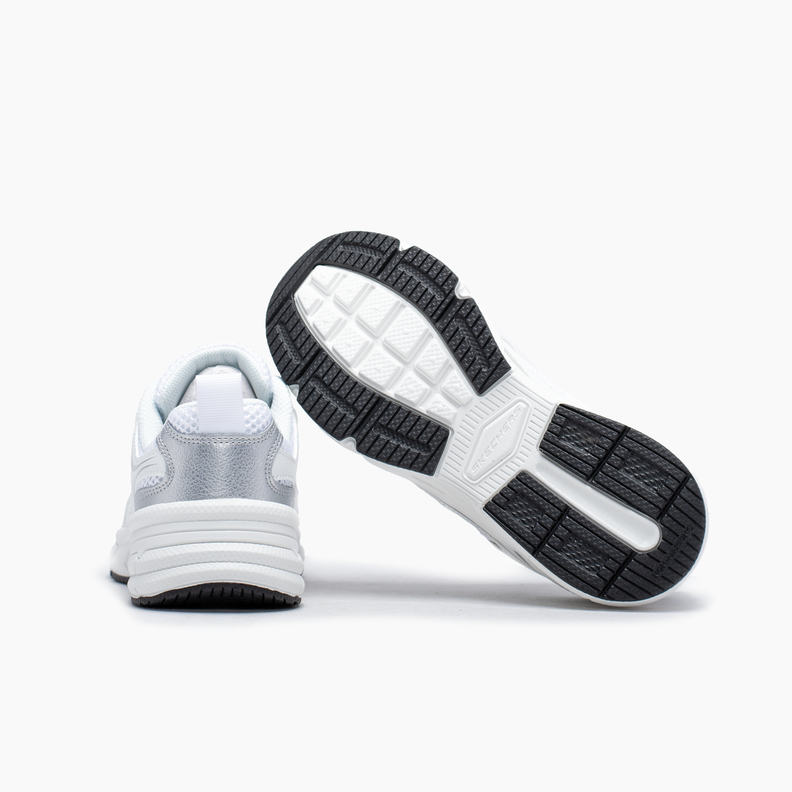 Skechers para niña blanco deportivo 