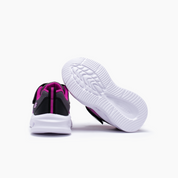 Skechers para niña negro deportivo