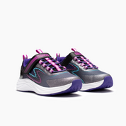 Skechers para niña negro deportivo