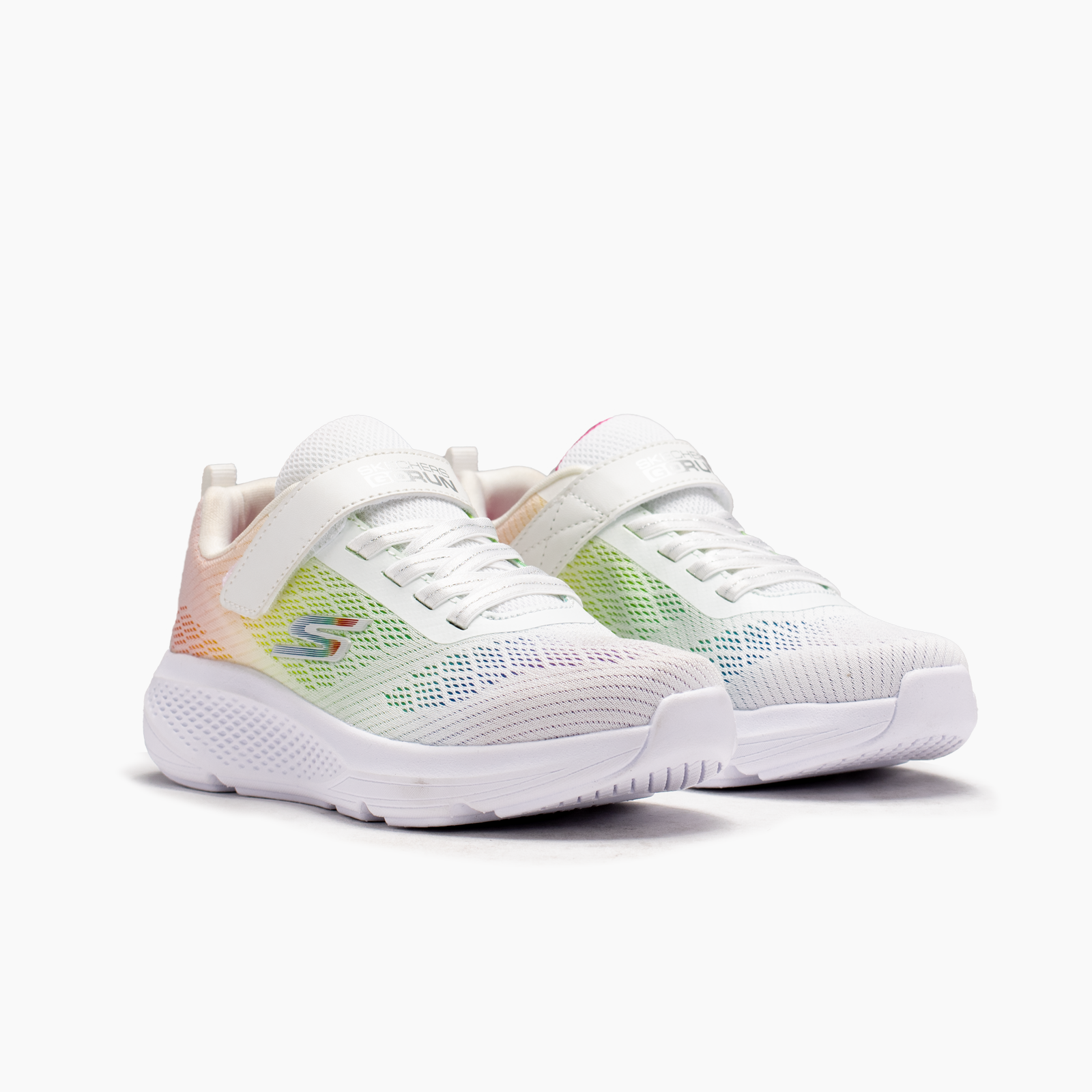 Skechers para niña blanco deportivo 