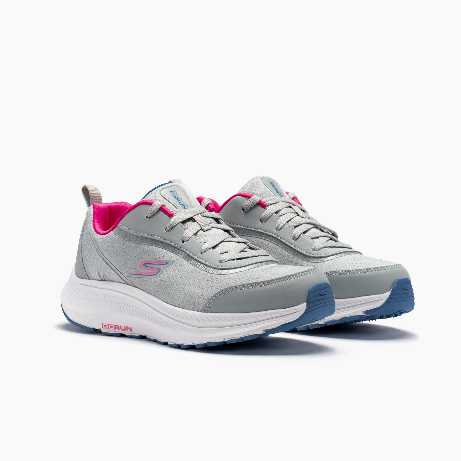 Skechers para niña gris deportivo 