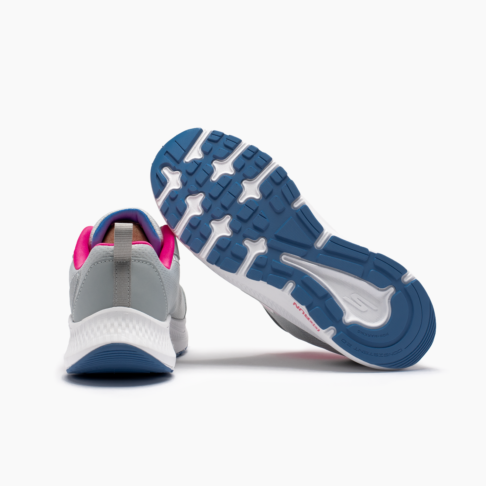 Skechers para niña gris deportivo 