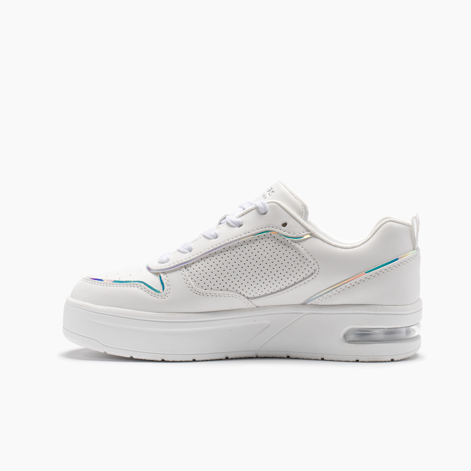 Skechers para niña blanco casual