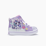 Skechers para niña lavanda casual