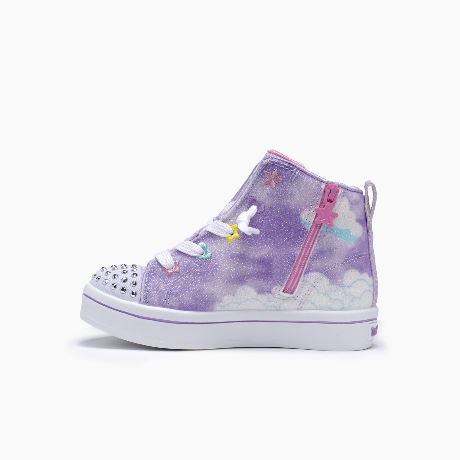 Skechers para niña lavanda casual