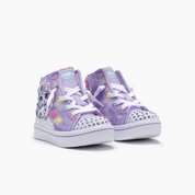 Skechers para niña lavanda casual
