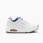 Skechers para niño blanco casual