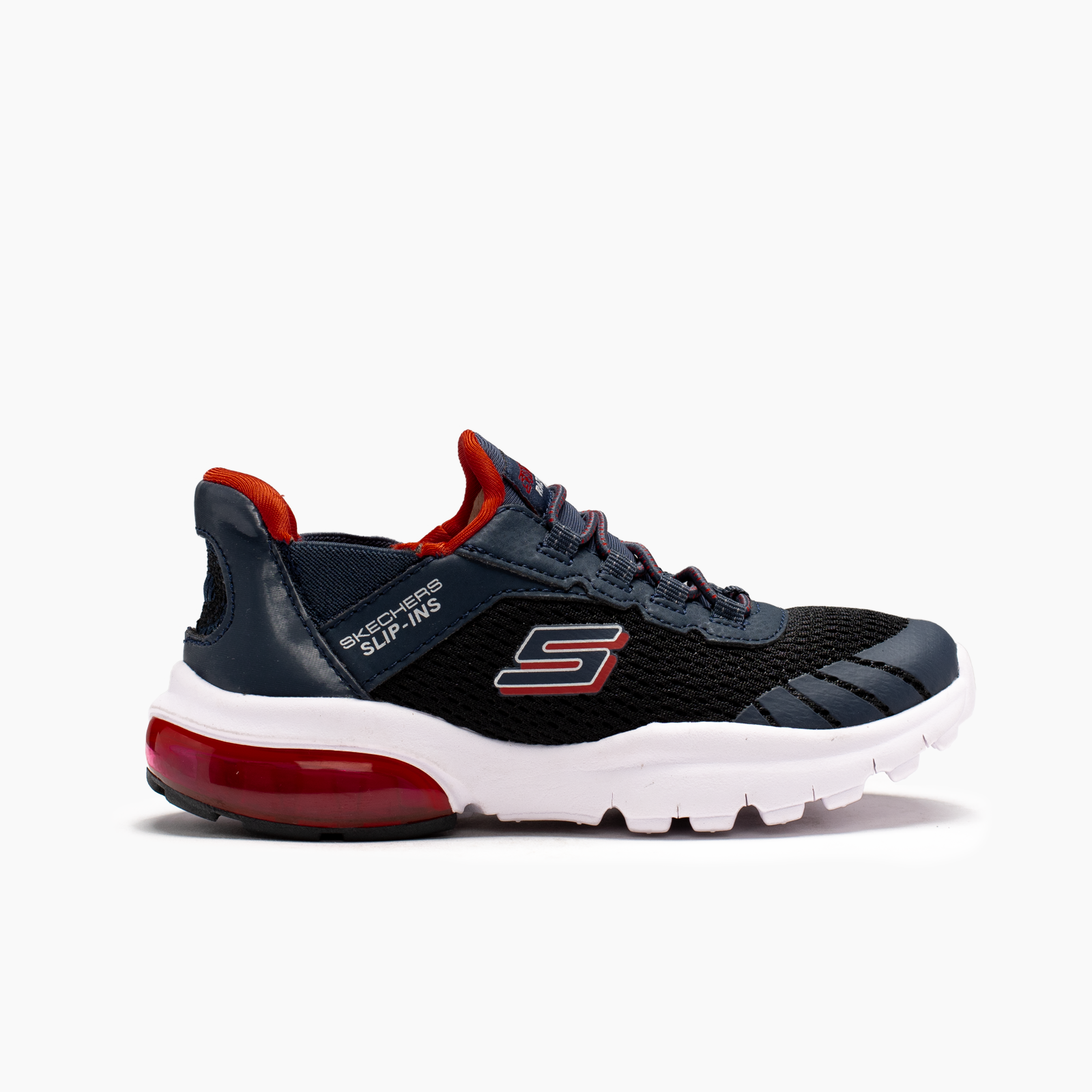 Skechers para niño azul marino casual