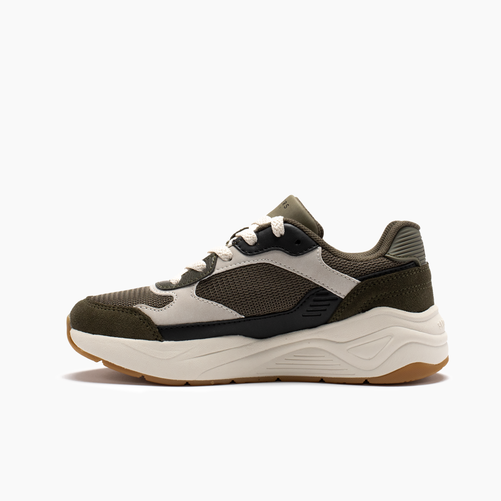Skechers para niño verde casual