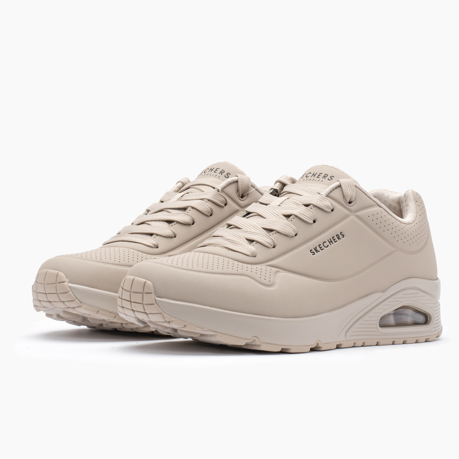Skechers para hombre beige casual