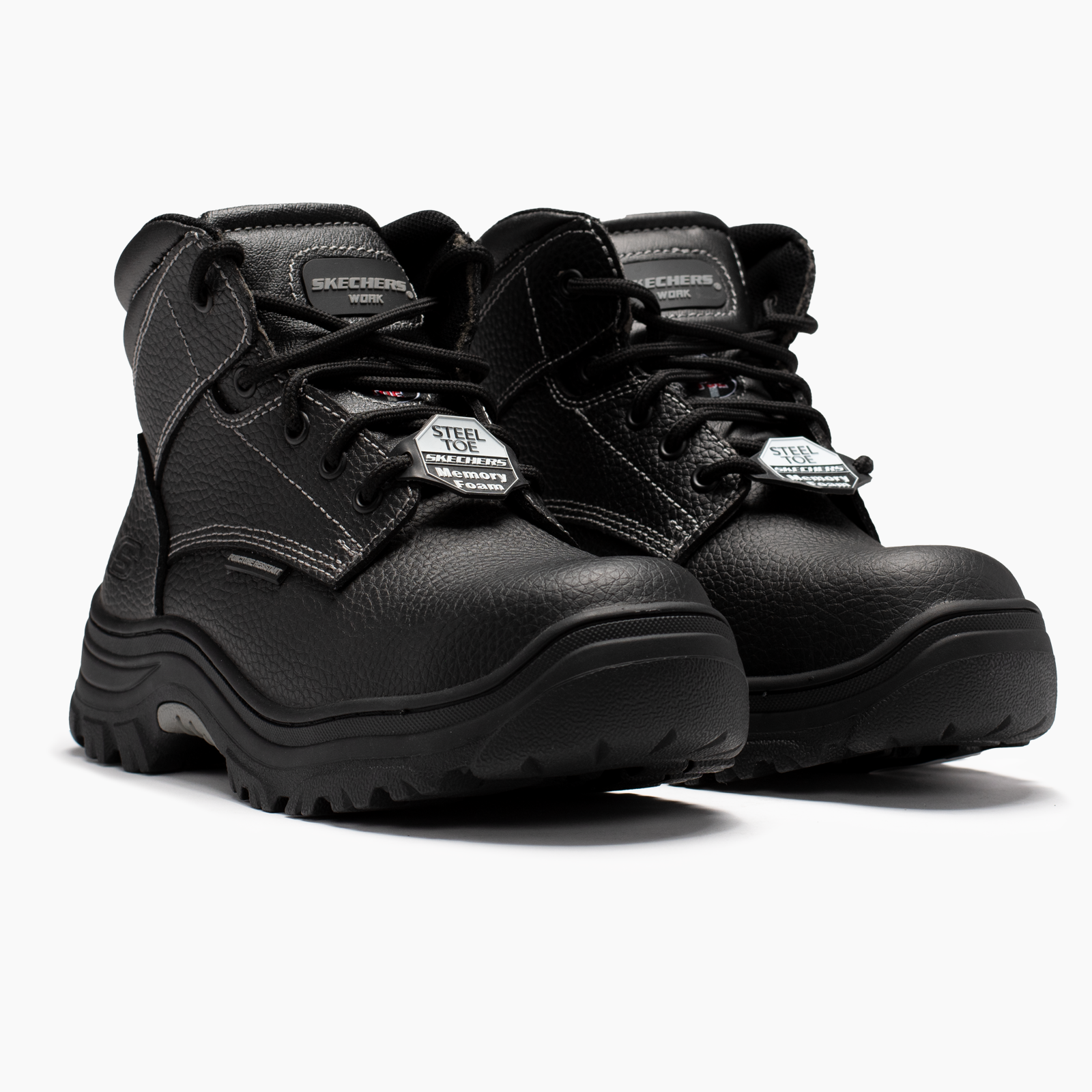 SKECHERS BURGIN-TARLAC 77143BLK - HOMBRE