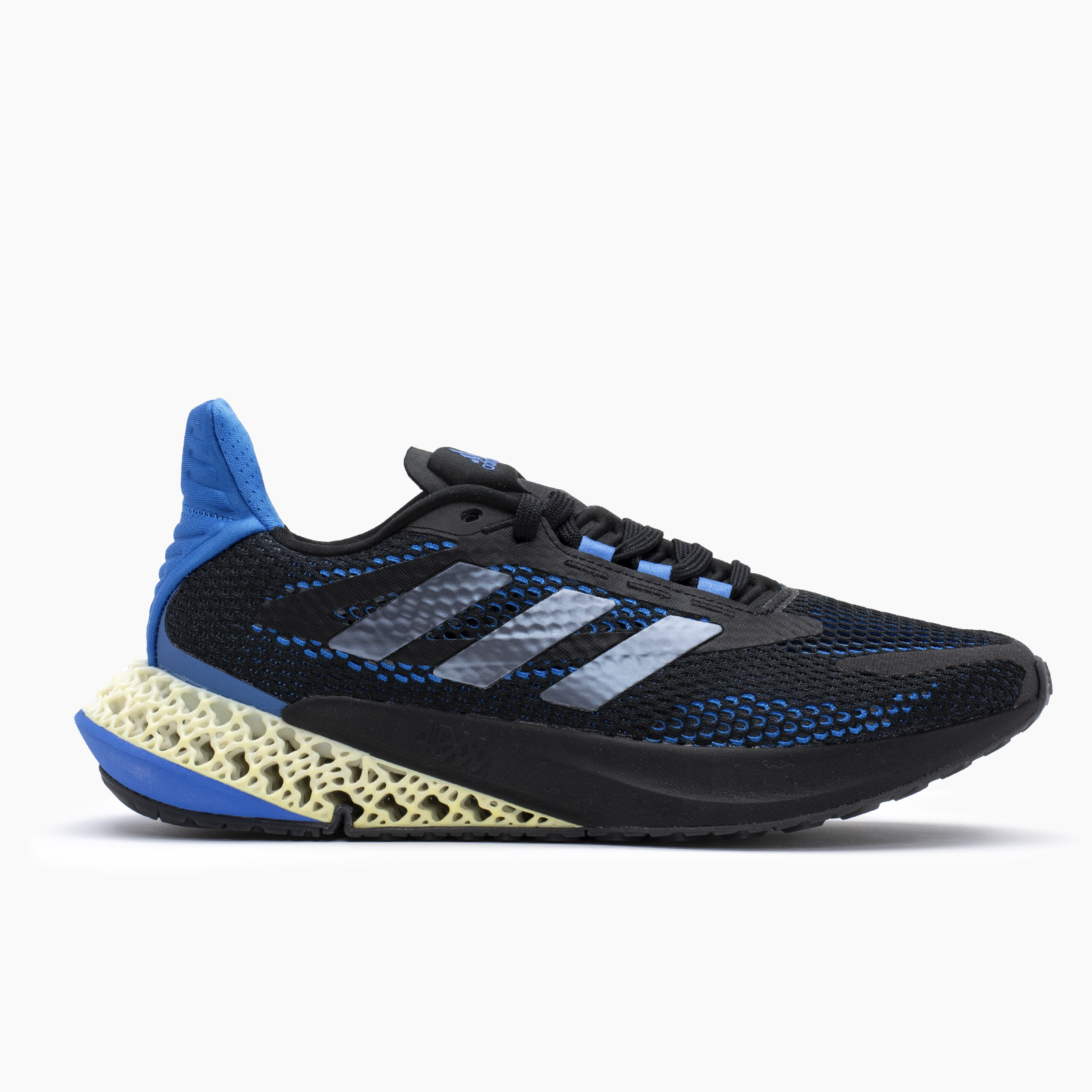 Adidas para hombre negro/azul para correr