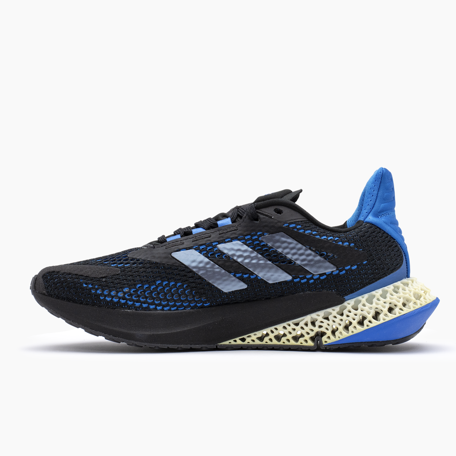 Adidas para hombre negro/azul para correr