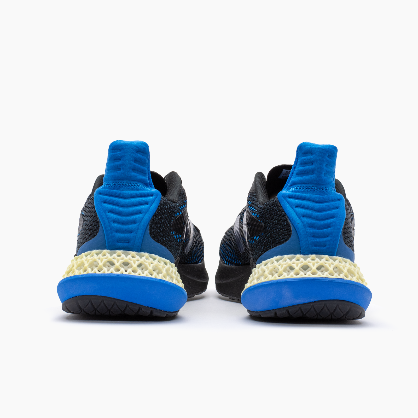 Adidas para hombre negro/azul para correr