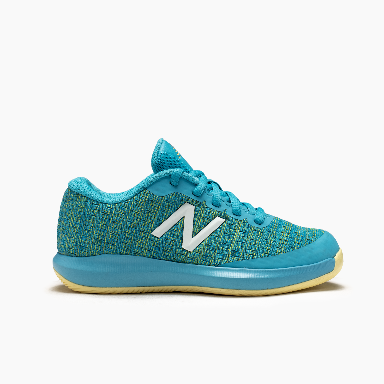 New Balance para niño turquesa para tenis  