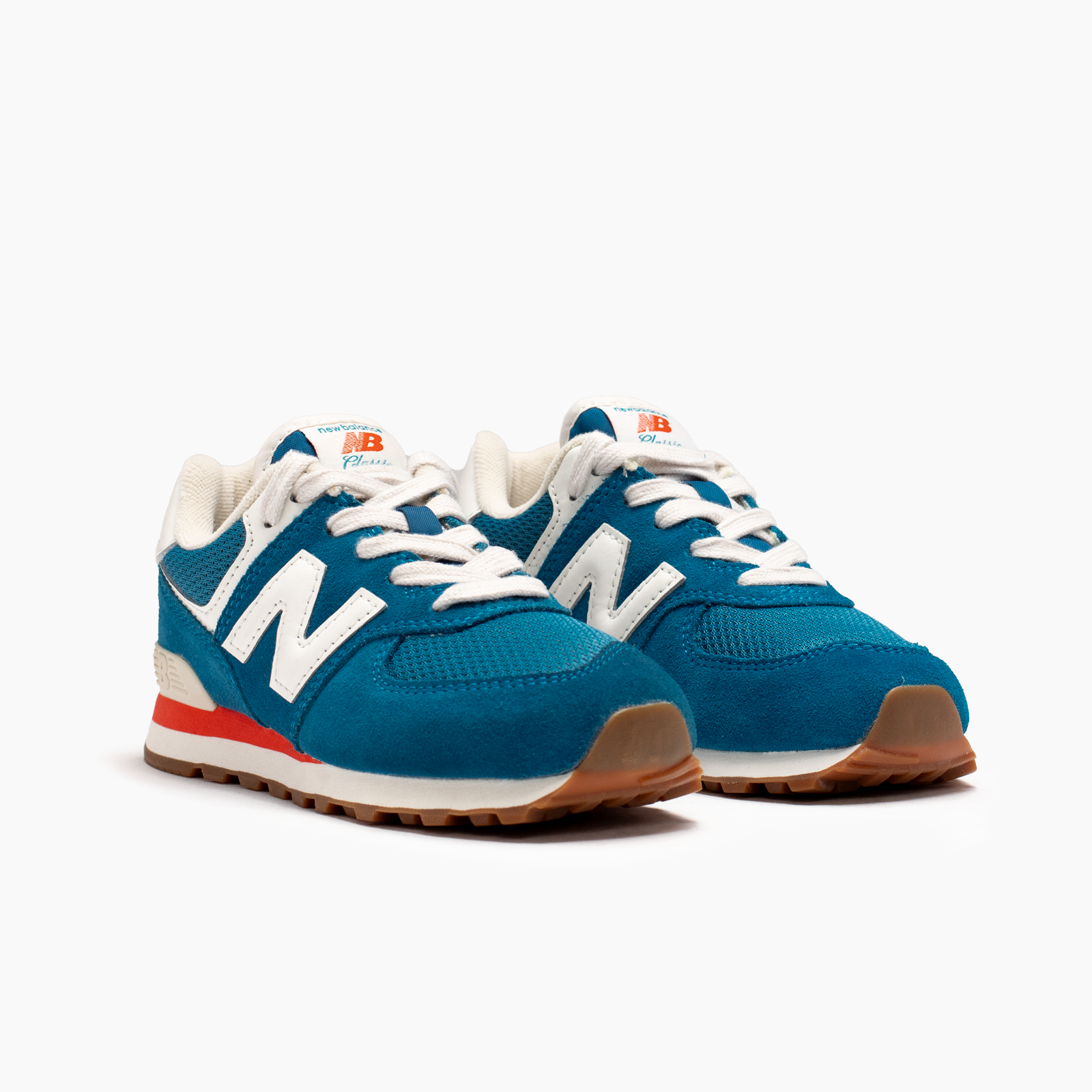 New Balance para niño azul casual 