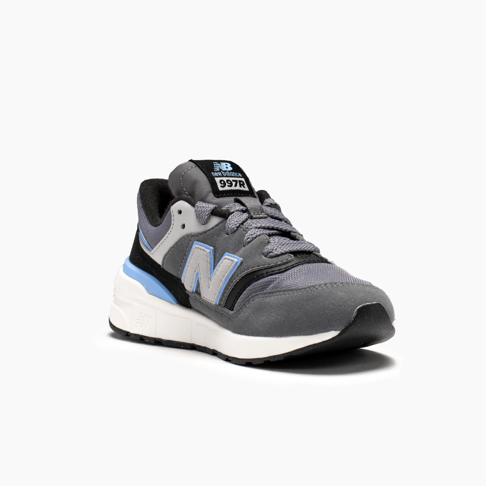 New Balance para niño gris casual 