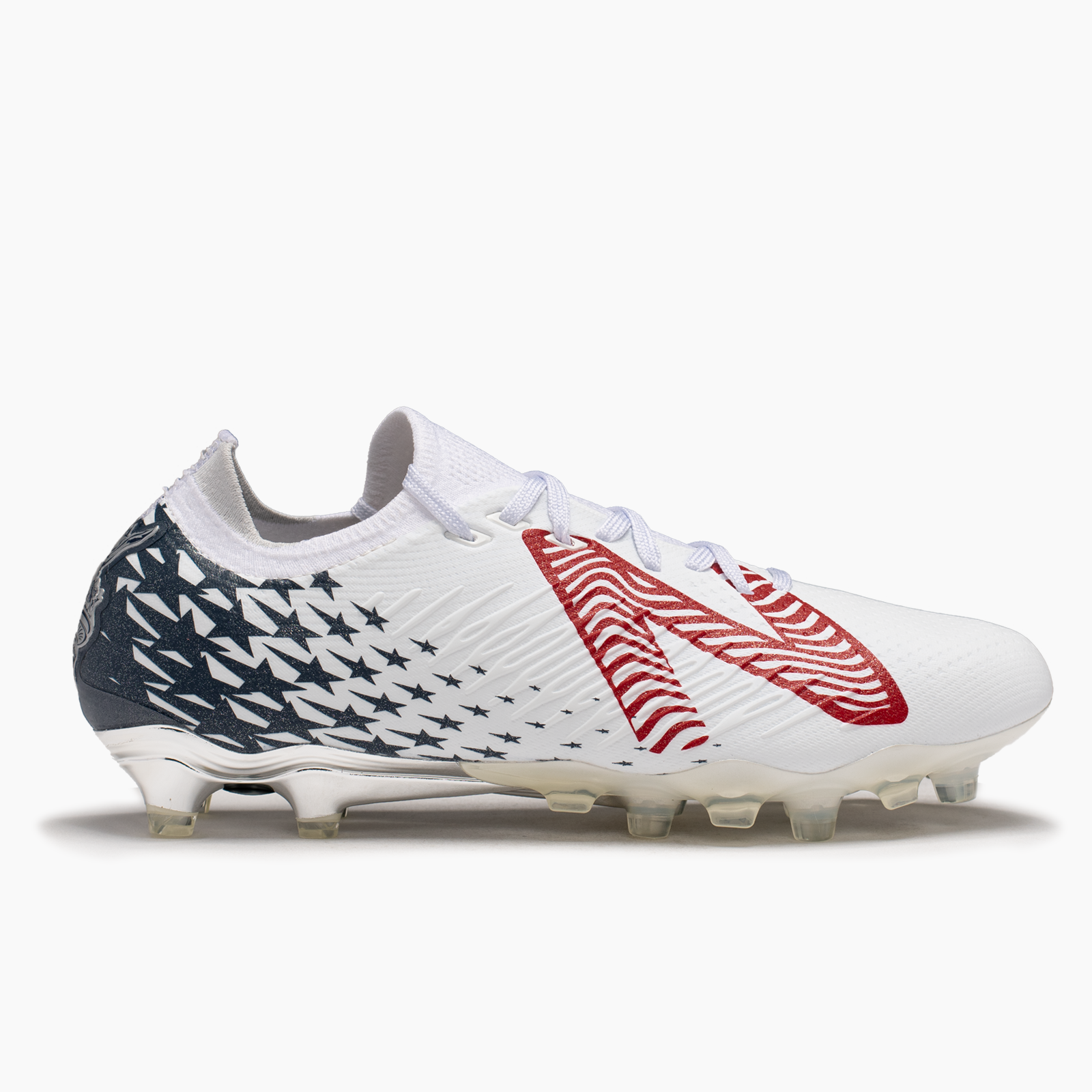 New Balance para hombre blanco fútbol 