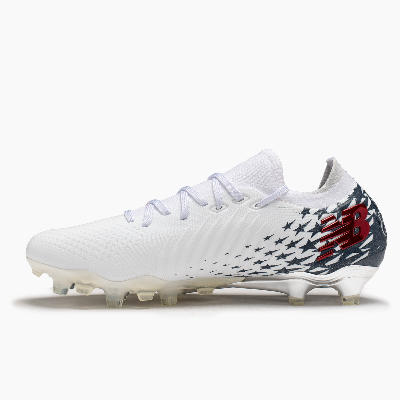 New Balance para hombre blanco fútbol 