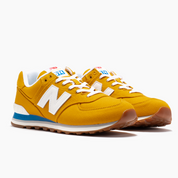 New Balance para hombre mostaza casual